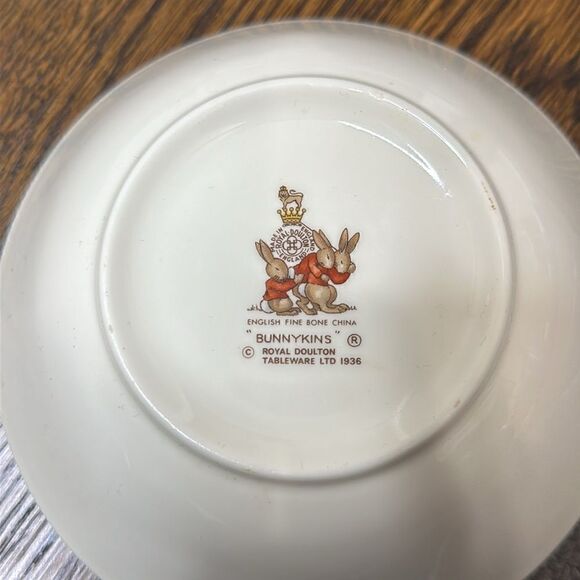 Royal Doulton Tableware LTD 1936 Bunnykins Bowl - Picture 2 of 2